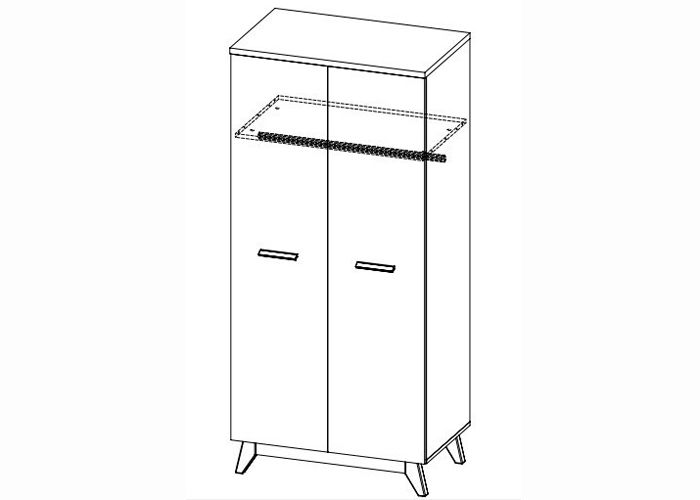 Riidekapp SV1 suurendatud