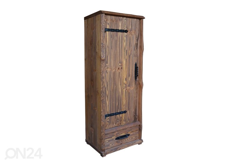 Riidekapp täispuidust suurendatud