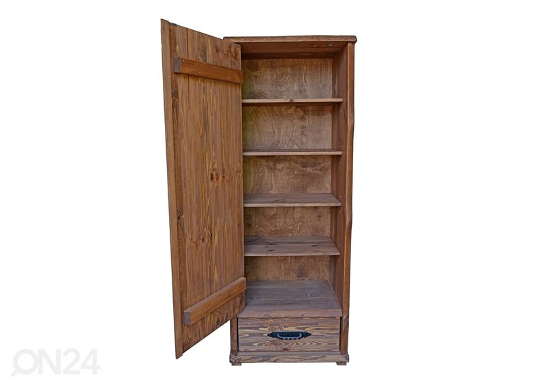 Riidekapp täispuidust suurendatud