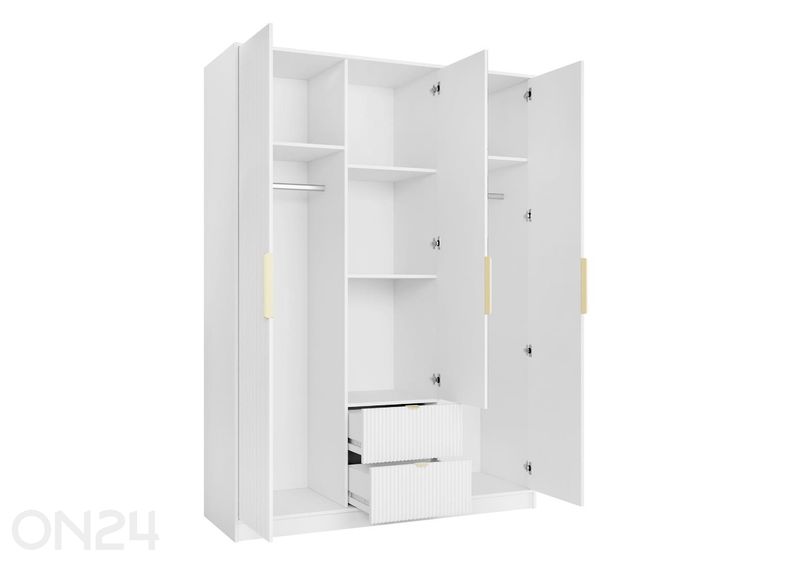 Riidekapp Tireno 151 cm suurendatud