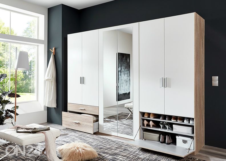 Riidekapp Venlo 270 cm suurendatud