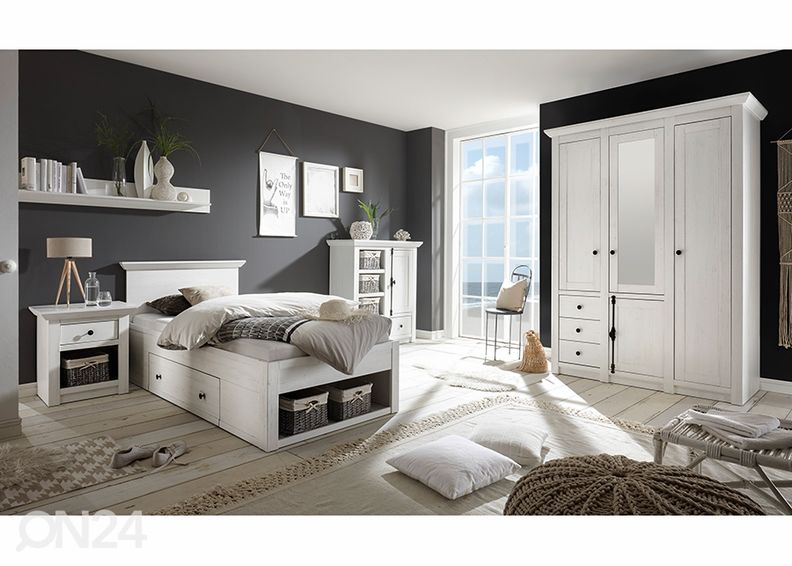 Riidekapp Westerland 147 cm suurendatud