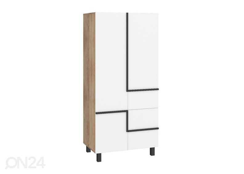 Riidekapp Youghal 90 cm suurendatud