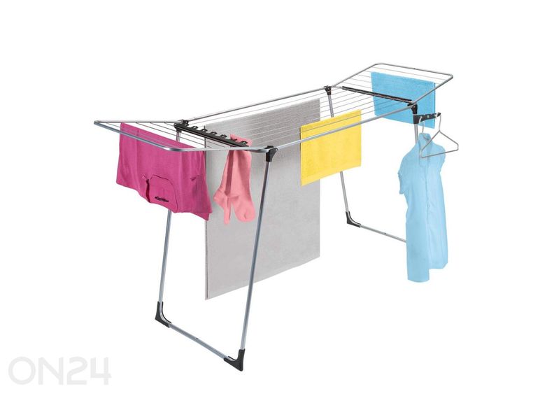 Riidepuuhoidja pesurestile vertikaalne 2 tk, 14x0,4x2 cm suurendatud