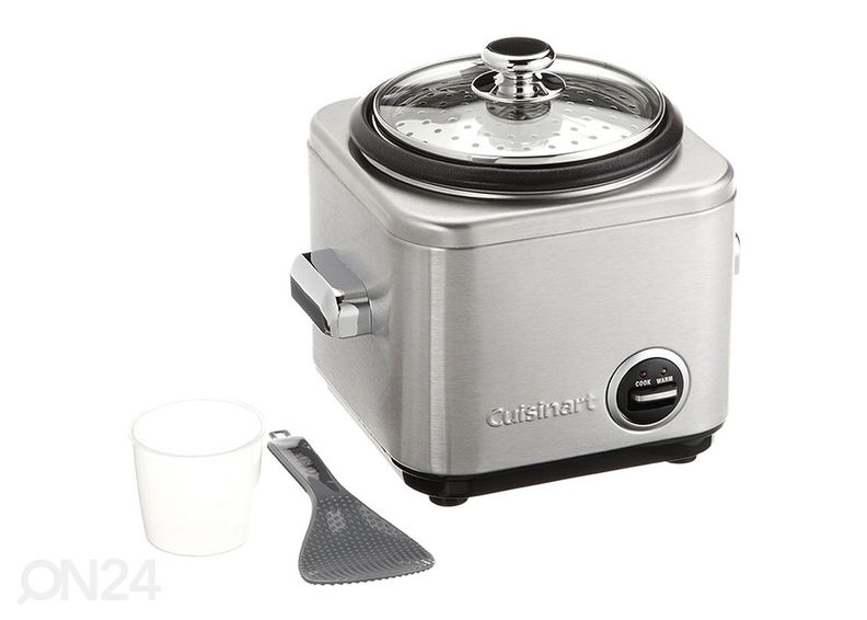 Riisikeetja+aurutaja Cuisinart CRC400E suurendatud