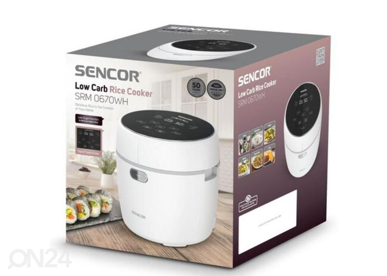Riisikeetja Sencor SRM0670WH, valge suurendatud
