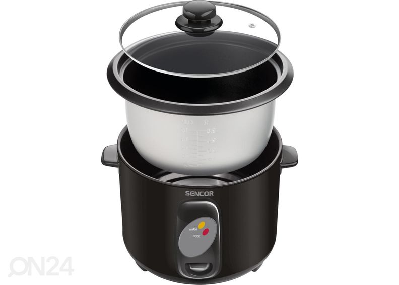 Riisikeetja Sencor SRM1001BK suurendatud