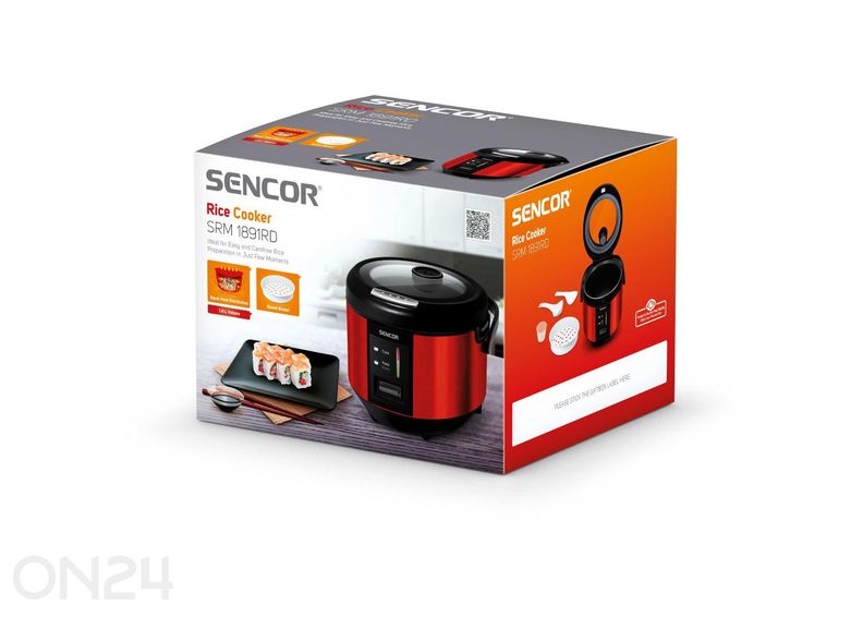Riisikeetja Sencor SRM1891RD suurendatud