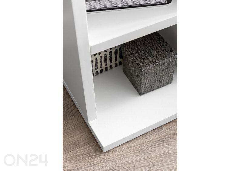 Riiul 20x91 cm, valge suurendatud