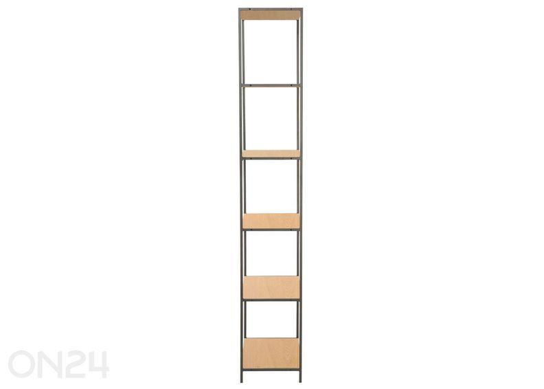 Riiul Harper 50x30xH180 cm, saar/must suurendatud