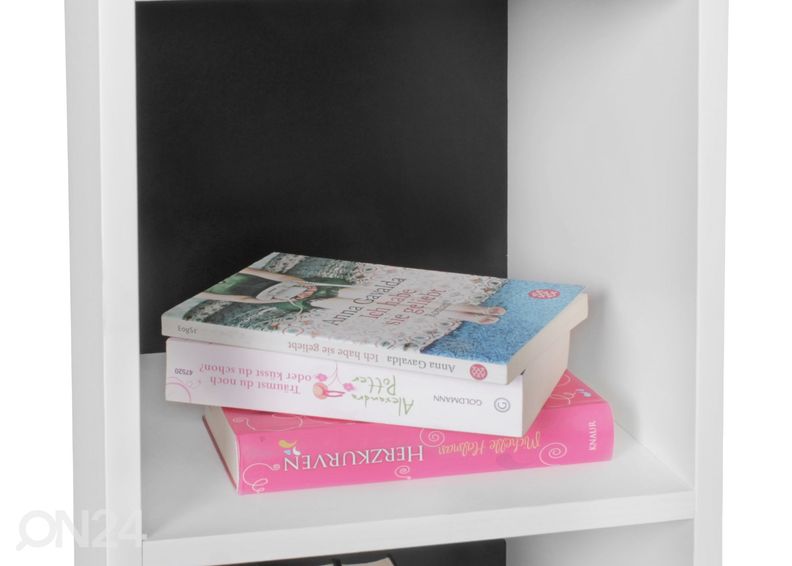 Riiul Klara, valge/must suurendatud