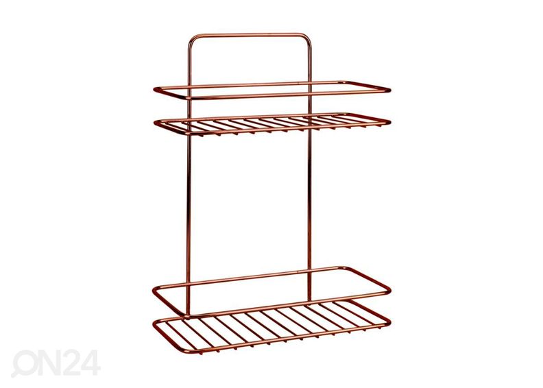 Riiul Reflex 2x, 26x13x35 cm, pronks suurendatud