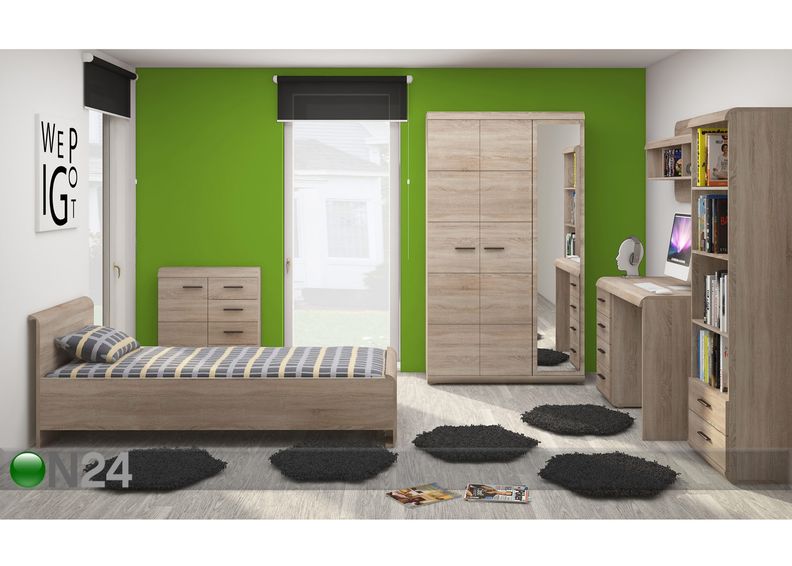 Riiul sahtlitega suurendatud