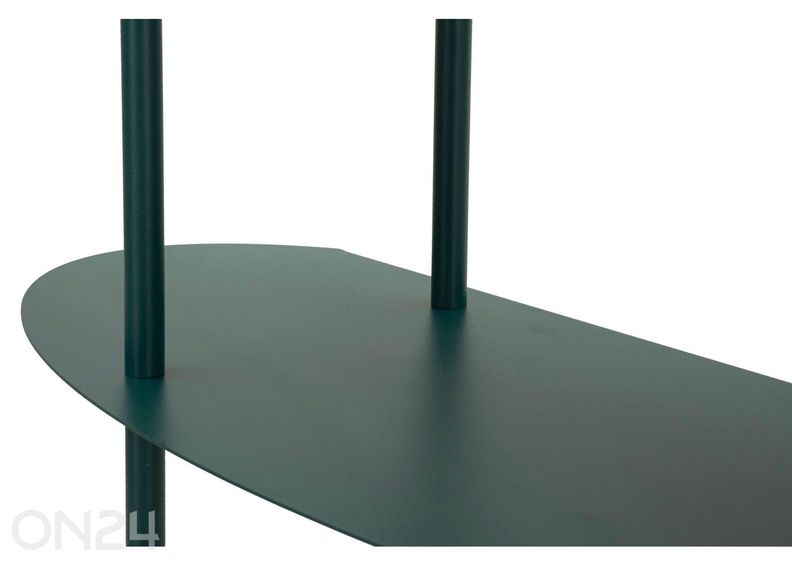 Riiul Saturno 118x34x82 cm, sinakasroheline suurendatud