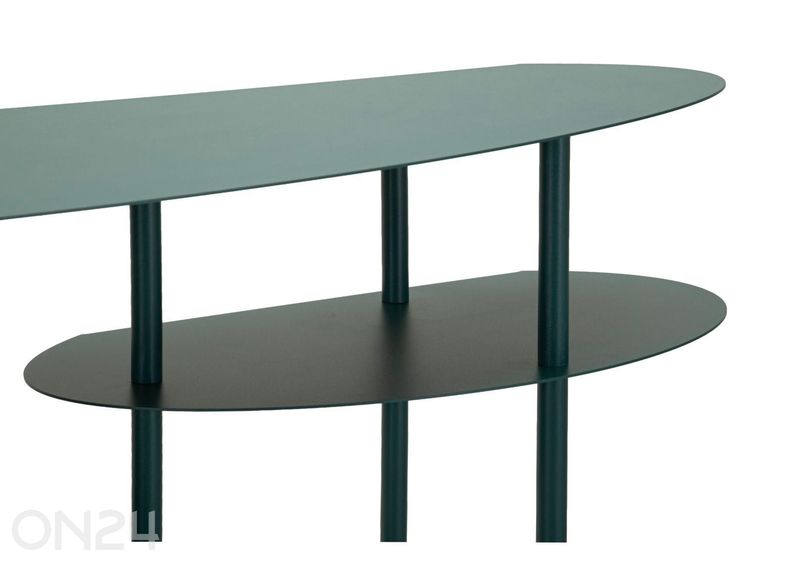 Riiul Saturno 118x34x82 cm, sinakasroheline suurendatud