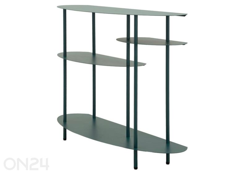 Riiul Saturno 118x34x82 cm, sinakasroheline suurendatud