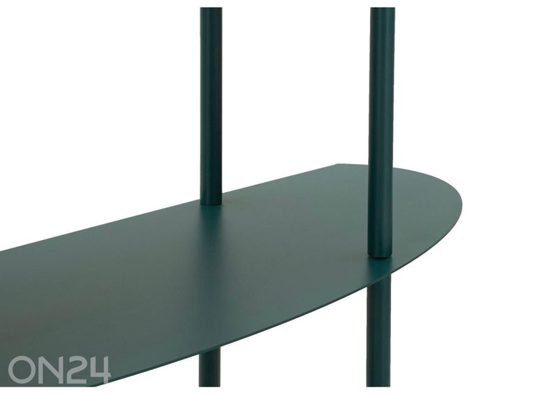 Riiul Saturno 90x28x81 cm, sinakasroheline suurendatud