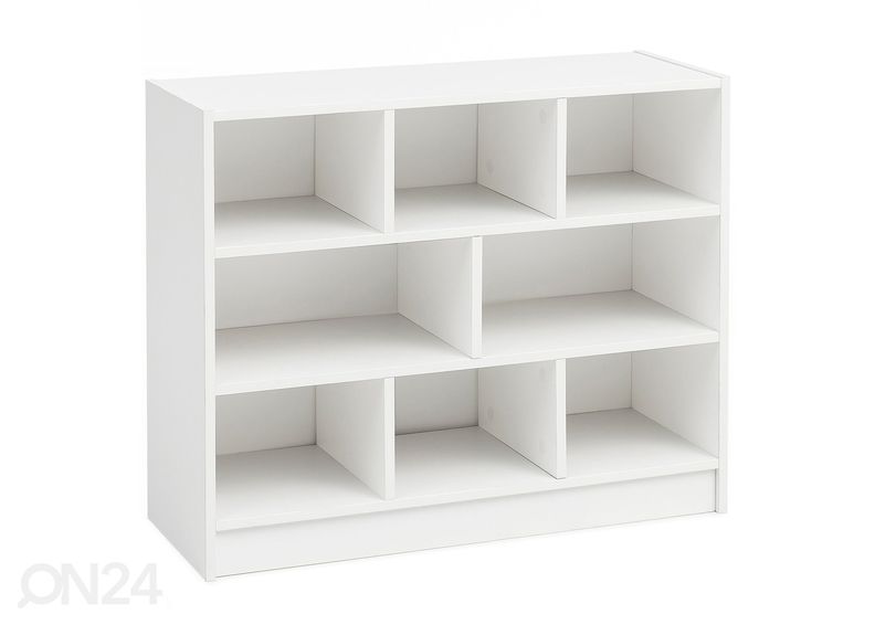 Riiul, valge suurendatud