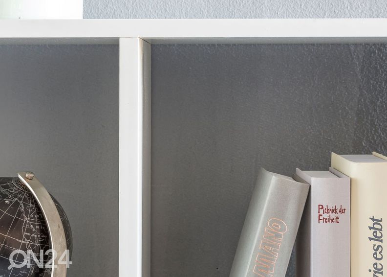 Riiul, valge suurendatud