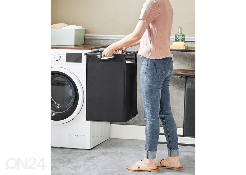 Riiuliga pesukorvide komplekt 2 tk suurendatud