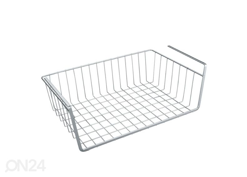 Riiulikorv Kanguro 40, 40x26x14 cm, hõbe suurendatud