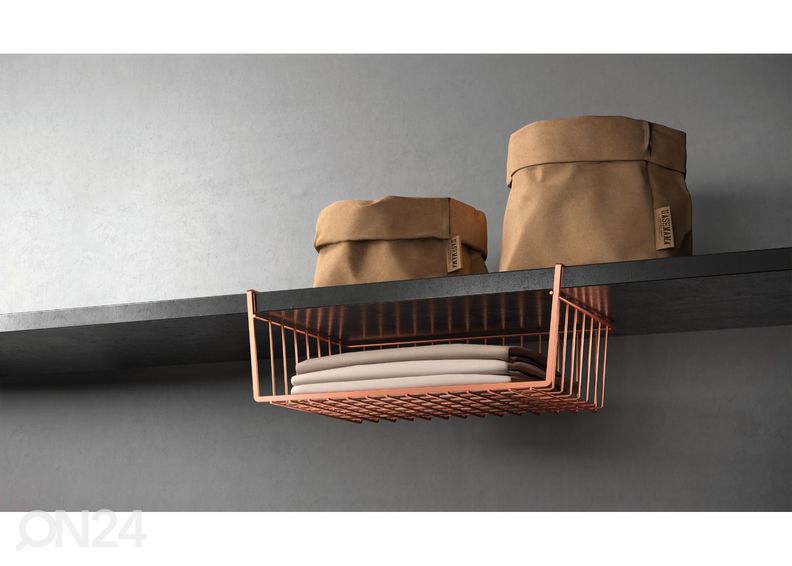 Riiulikorv Kanguro 40, 40x26x14 cm, pronks suurendatud