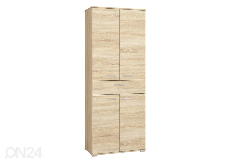 Riiulitega kapp suurendatud