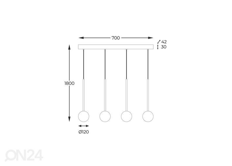 Rippvalgusti Ali 4 suurendatud