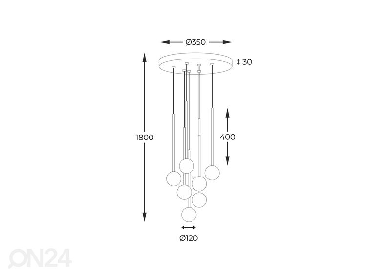 Rippvalgusti Ali 6 suurendatud