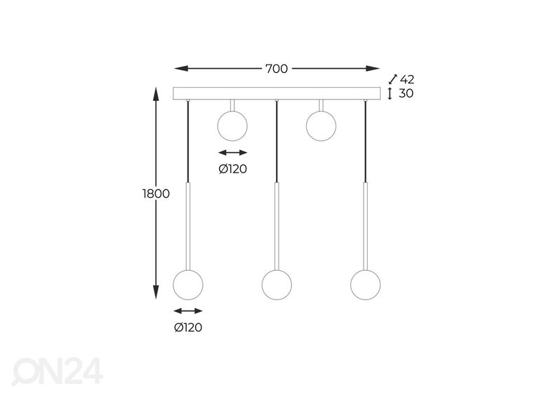 Rippvalgusti Ali 70 suurendatud