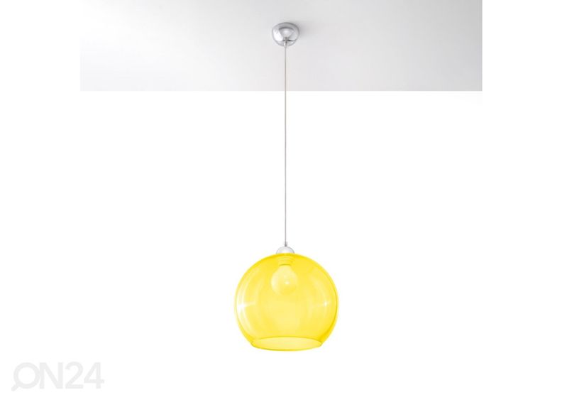 Rippvalgusti Ball, kollane suurendatud