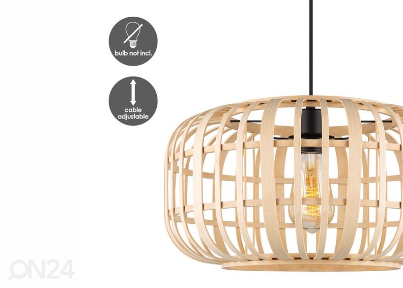 Rippvalgusti Bamboo suurendatud