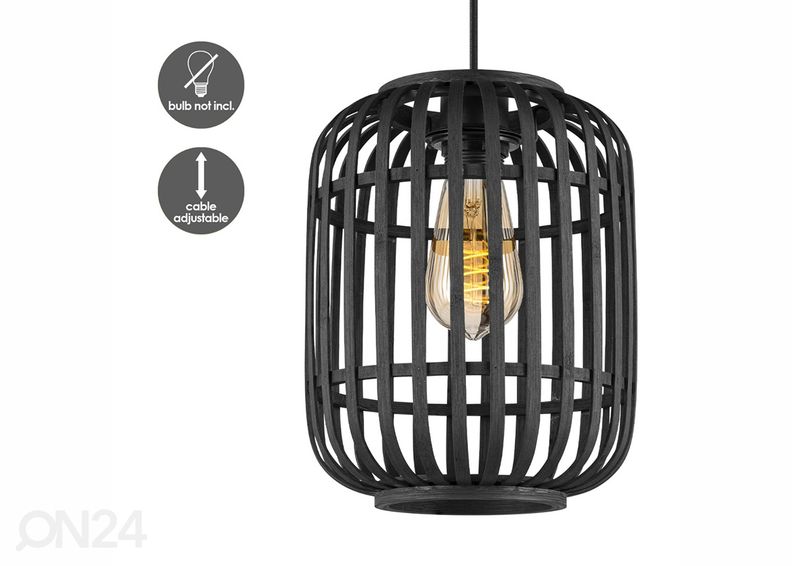 Rippvalgusti Bamboo suurendatud