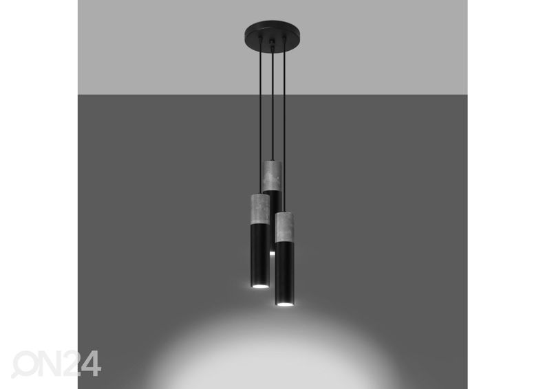 Rippvalgusti Borgio 3P, must suurendatud