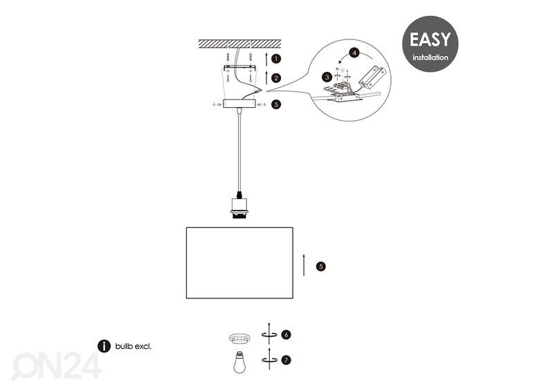 Rippvalgusti Cane suurendatud