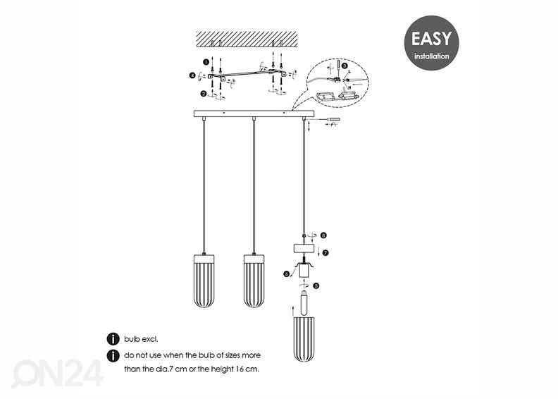 Rippvalgusti Capri suurendatud