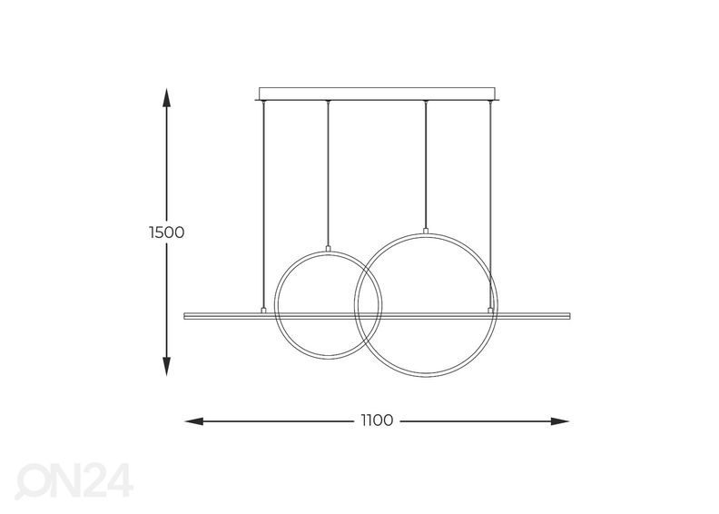 Rippvalgusti Cholet 2 suurendatud