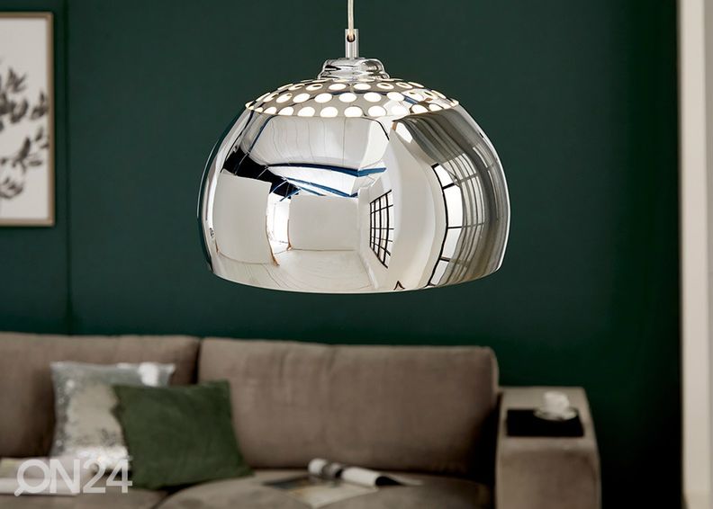 Rippvalgusti Chrome Ball suurendatud