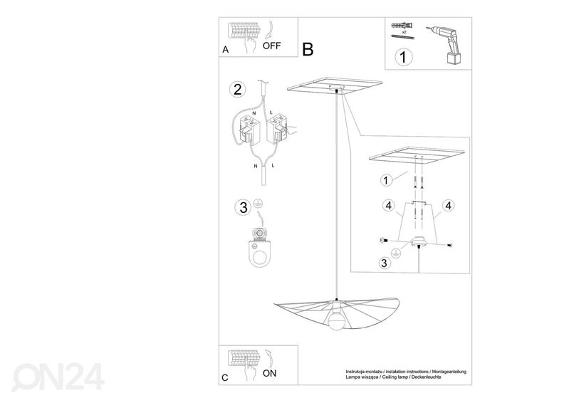 Rippvalgusti ESKOLA suurendatud