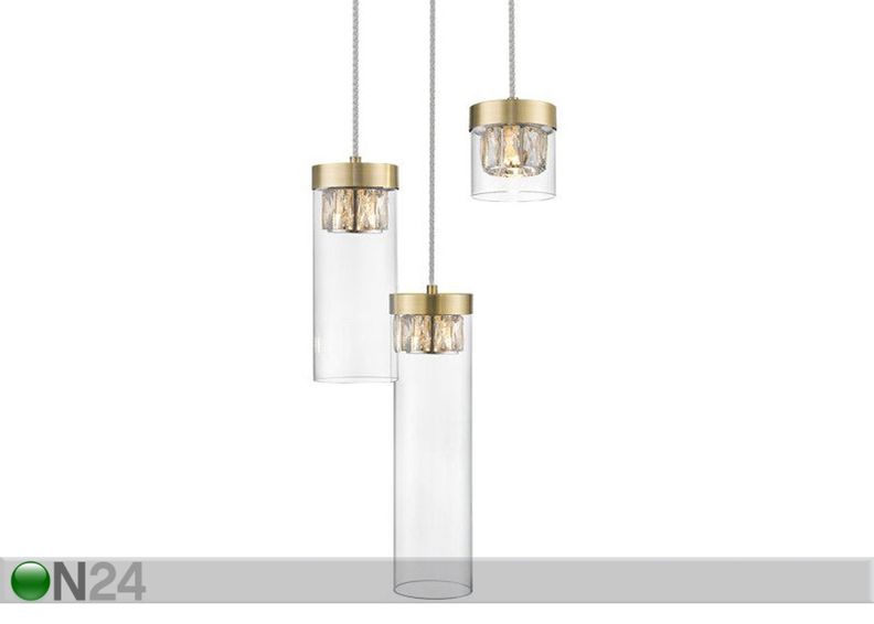 Rippvalgusti Gem Bronze Ø 31 cm suurendatud