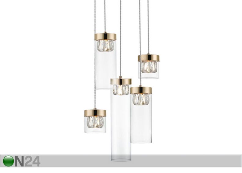 Rippvalgusti Gem Gold Ø 43 cm suurendatud