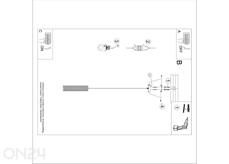 Rippvalgusti Karbon 1 suurendatud