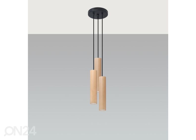 Rippvalgusti Lino 3P, puit suurendatud