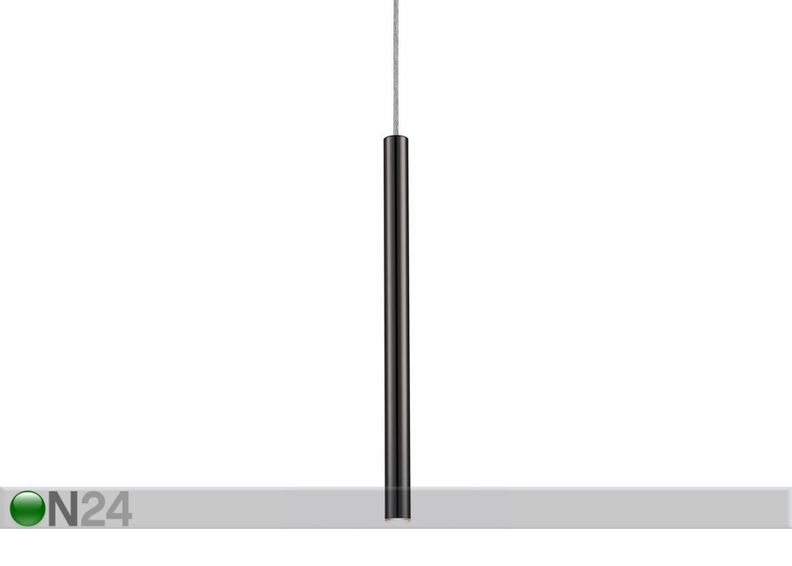 Rippvalgusti Loya Black LED suurendatud