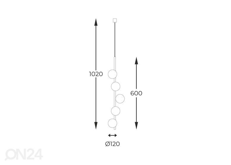 Rippvalgusti Luna 5 suurendatud