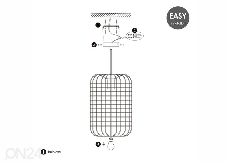Rippvalgusti Netting suurendatud