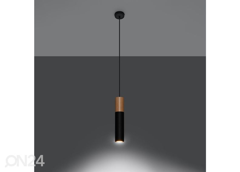 Rippvalgusti Pablo, must suurendatud