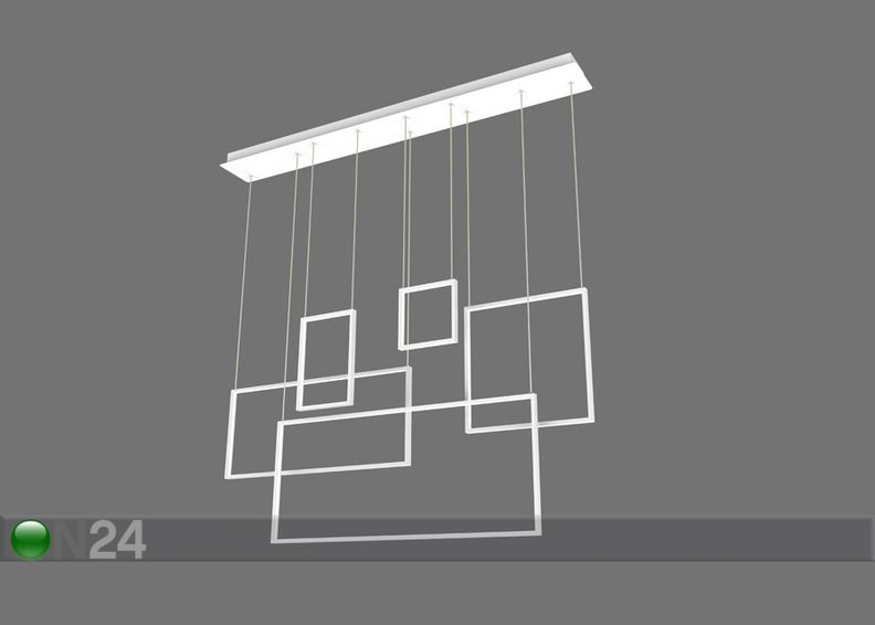 Rippvalgusti Rectan LED suurendatud