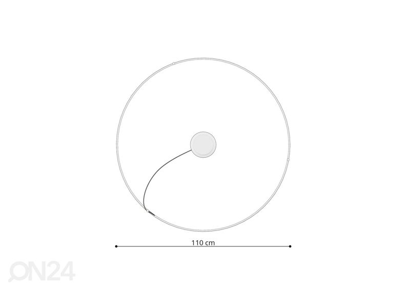 Rippvalgusti Rio 110, 4000K suurendatud
