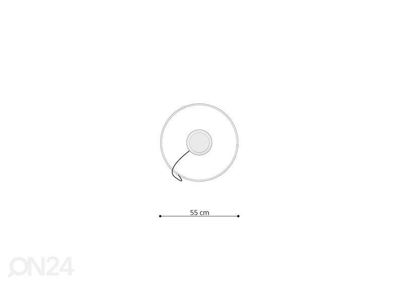 Rippvalgusti RIO 55, 4000K suurendatud